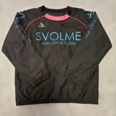 SVOLME ピステ ブラック ピンク トレーニングウェア　150