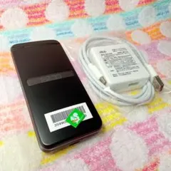 KYF39 GRATINA black 充電器セット 安心のメルカリ便 匿名配送 - メルカリ