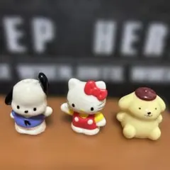 レトロ　サンリオ ソフビ ミニフィギュア 7体 セット まとめ売り