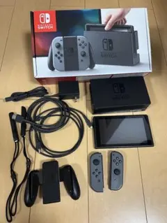 Nintendo Switch 本体 グレー 付属品完備