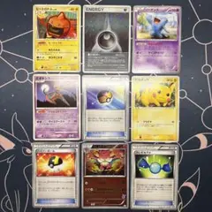 ポケモンカード　まとめ売り　9枚セット　ピカチュウ　伝説の飛翔