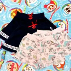 双子　ショートパンツ　110size