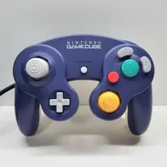 【純正品】ゲームキューブコントローラー　GCコン　バイオレット&クリア