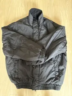 ナイロンボンバージャケット 黒