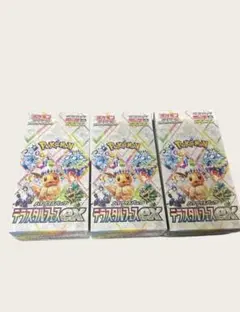 ポケカ　テラスタルフェス新品未開封シュリンク付き3BOX