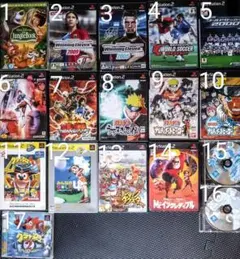 プレステ2のソフト7点セット売り