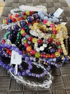数珠　多数　まとめ売り　ブレスレットセット