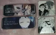 鬼滅の刃 お楽しみくじ 缶バッジ 錆兎 真菰 ダイニング 立志編 6点