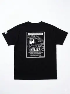 RASVOA 半袖BIGシルエットTシャツ ブラックのサムネイル