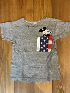 denim dungareeミッキーマウス Tシャツ