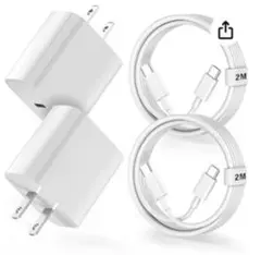 タイプc 充電器 iPhone15 /16充電器 2個セットPSE認証済]