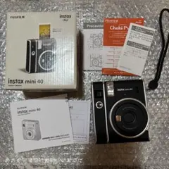 【簡易動作確認済】FUJIFILM instax mini 40