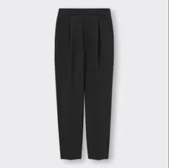 GUストレッチテーパードパンツ 221-336294ブラック