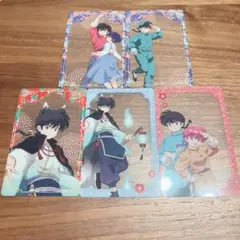 らんま1/2　百鬼夜行　クリアカード　らんま 5点セット