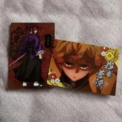 鬼滅の刃　銀だこ　コラボカード　鬼滅