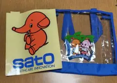 sato キャラクター透明バッグのサムネイル