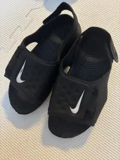 Nike ブラック サンダル 18cm