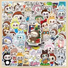 LABUBU ラブブ シール ステッカーシール 防水シール 50p