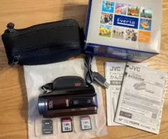JVC Everio R GZ-R75K-B ビデオカメラ備品一式セット - メルカリ