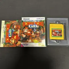 スーパードンキーコングGB ソフト　箱付き　説明書付き　ゲームボーイ　ドンキー