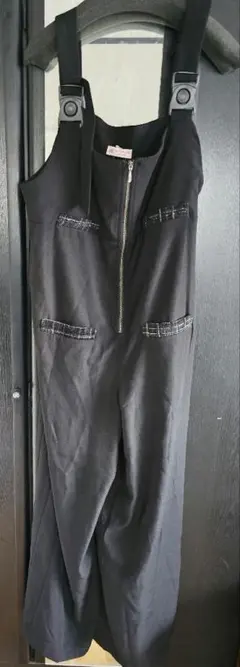 little suzie” Fisherman Jumpsuit/Black - メルカリ