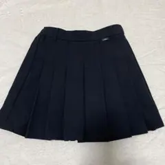 ラブトキシックLOVE TOXIC 黒 プリーツミニスカートスカパン140