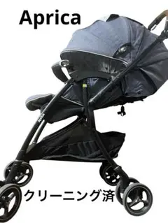 【美品】Aprica ラクーナビッテ クッション レザーハンドル ベビーカーのサムネイル