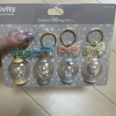 ディズニーシー ダッフィー&フレンズ キーチェーン4点セット