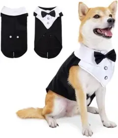 59-3 犬スーツ 犬服 洋服 タキシード 中型犬 大型犬 紳士服 おしゃれのサムネイル