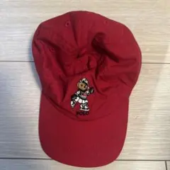 《美品》Polo Ralph Lauren 赤 キャップ 2T-4T