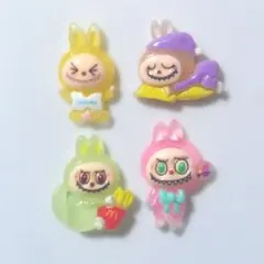 夜光ラブブデコパーツ