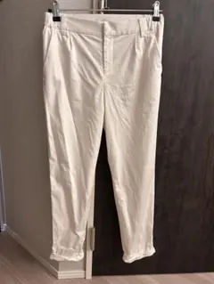 【美品】Loungedress ホワイト チノパン