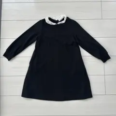 COMME CA ISM ブラックワンピース 120A