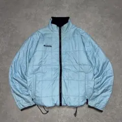 columbia puff down jacket puffer 水色 海外