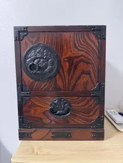 民芸家具 仙台箪笥 小箪笥 船箪笥 タンス 三段 - メルカリ