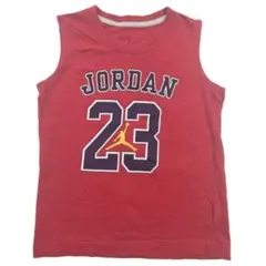 ジョーダン キッズ ノースリーブ 23 ジャンプマン サイズ5 レッド