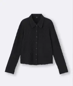 最終価格！GU テクスチャーポロカーディガン サイズS 試着のみ