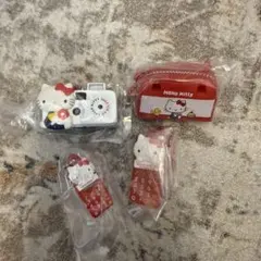 ハローキティ なつかしアイテムミニチュアコレクション 4点セット