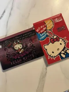 ハローキティ メモ帳 2種セット