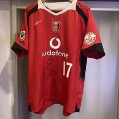 浦和レッズ 2006Vodafone 長谷部誠 17番HASEBE 直筆サイン入 - メルカリ