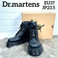 ドクターマーチン　ブーツ　8ホール　EU37 JP23.5 BLACK C434