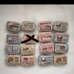 フード柄の空き缶