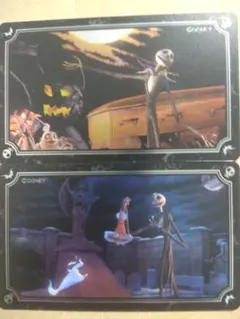 ナイトメア ステッカーカード ディズニー