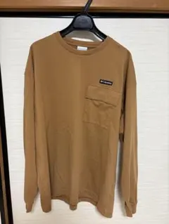 Columbia ブラウン 長袖カットソー Lsize