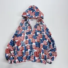 현재✨HYSTERIC GLAMOUR SHA-LA-LA 총무늬 후드 수건