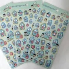 【新作】ハンギョドン　箔押しシール　３点セット　サンリオ　Sanrio　新品