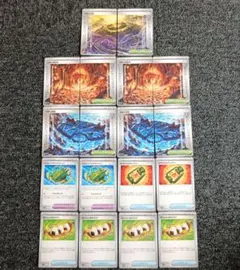 ポケモンカード 伝説の溶岩洞 伝説の山頂 伝説の海溝 まとめ売り　ストームエメ