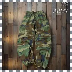 US ARMY 米軍ウッドランドダブルニー ミリタリーカーゴパンツM
