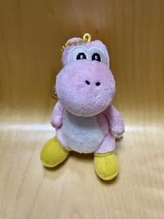 スーパーニンテンドーワールド限定 USJ ピンクヨッシー　ぬいぐるみキーホルダー
