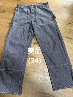 ジョーマッコイ 8HOUR UNION ペインターパンツ　Lot.772 JOE McCOY ジョーマッコイ 8HOUR UNION ウォバッシュストライプ